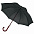 Зонт-трость светоотражающий Reflect, черный с логотипом в Волгограде заказать по выгодной цене в кибермаркете AvroraStore