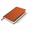 Ежедневник недатированный Campbell, А5,  оранжевый, белый блок с логотипом в Волгограде заказать по выгодной цене в кибермаркете AvroraStore
