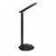 Настольная лампа Starklight с беспроводной зарядкой (черный) с логотипом в Волгограде заказать по выгодной цене в кибермаркете AvroraStore