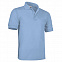 Рубашка поло PATROL, светло-синяя, M с логотипом в Волгограде заказать по выгодной цене в кибермаркете AvroraStore