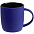 Кружка Surprise Touch Black c покрытием софт-тач, синяя с логотипом в Волгограде заказать по выгодной цене в кибермаркете AvroraStore