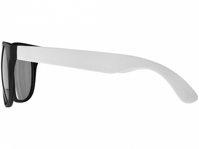 Очки солнцезащитные Retro, белый с логотипом в Волгограде заказать по выгодной цене в кибермаркете AvroraStore