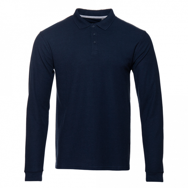 Рубашка поло Рубашка мужская 04S Тёмно-синий с логотипом в Волгограде заказать по выгодной цене в кибермаркете AvroraStore