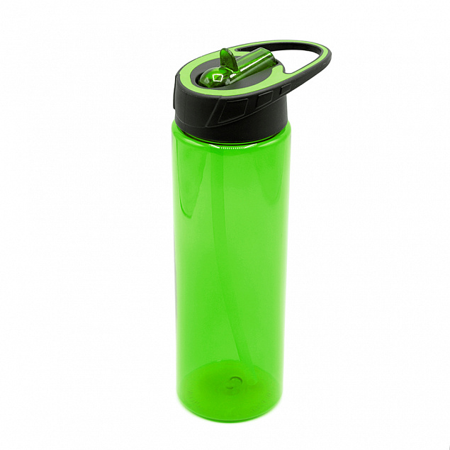 Пластиковая бутылка Mystik - Зеленый FF с логотипом в Волгограде заказать по выгодной цене в кибермаркете AvroraStore