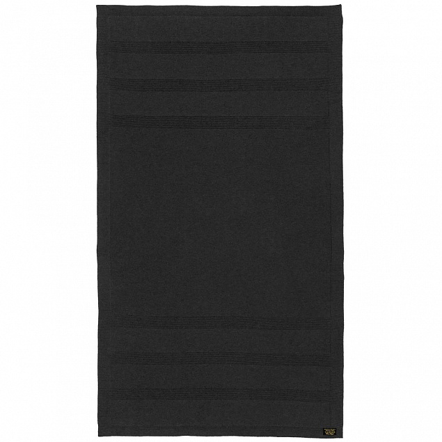 Палантин Territ, черный с логотипом в Волгограде заказать по выгодной цене в кибермаркете AvroraStore