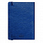 Ежедневник недатированный Boomer, А5,  синий ройал, кремовый блок, без обреза с логотипом в Волгограде заказать по выгодной цене в кибермаркете AvroraStore