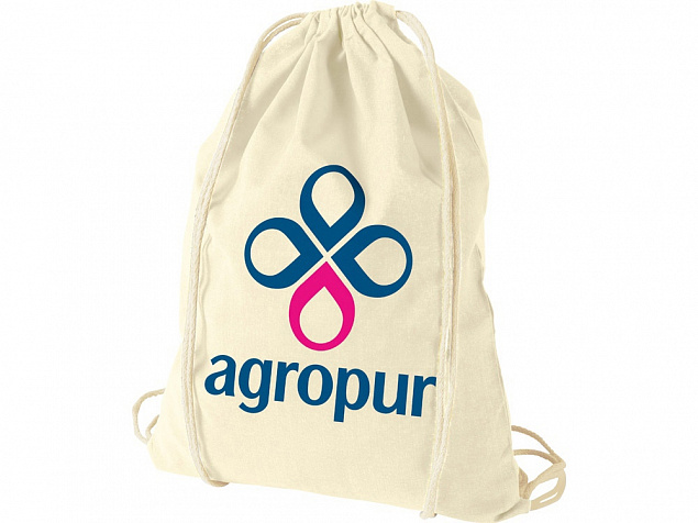 Рюкзак хлопковый «Reggy» с логотипом в Волгограде заказать по выгодной цене в кибермаркете AvroraStore