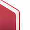 Бизнес-блокнот "Funky", 130*210 мм, красный, желтый форзац, мягкая обложка, блок-линейка с логотипом в Волгограде заказать по выгодной цене в кибермаркете AvroraStore