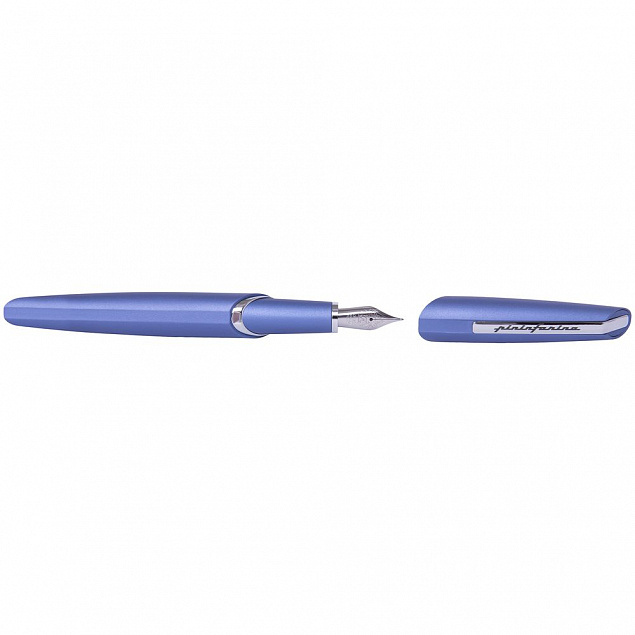 Ручка перьевая PF Two, синяя с логотипом в Волгограде заказать по выгодной цене в кибермаркете AvroraStore