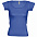 Футболка женская MELROSE 150 с глубоким вырезом, ярко-синяя (royal) с логотипом в Волгограде заказать по выгодной цене в кибермаркете AvroraStore