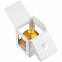 Елочный шар Gala Night Matt в коробке с тиснением, золотистый, 8 см с логотипом в Волгограде заказать по выгодной цене в кибермаркете AvroraStore