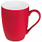 Кружка керамическая 300 мл, красная с логотипом в Волгограде заказать по выгодной цене в кибермаркете AvroraStore