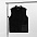 Жилет унисекс Oblako, черный с логотипом в Волгограде заказать по выгодной цене в кибермаркете AvroraStore