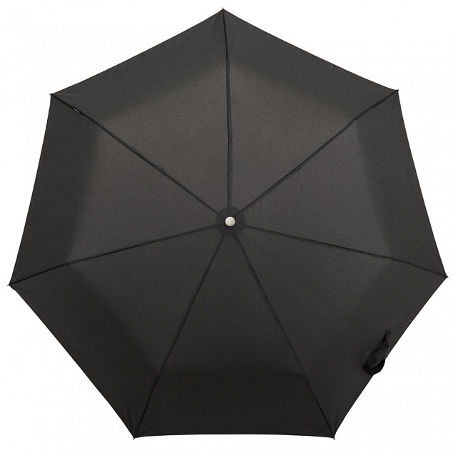 Складной зонт TAKE IT DUO, черный с логотипом в Волгограде заказать по выгодной цене в кибермаркете AvroraStore