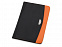 Папка для документов Gabin, черный/оранжевый с логотипом в Волгограде заказать по выгодной цене в кибермаркете AvroraStore