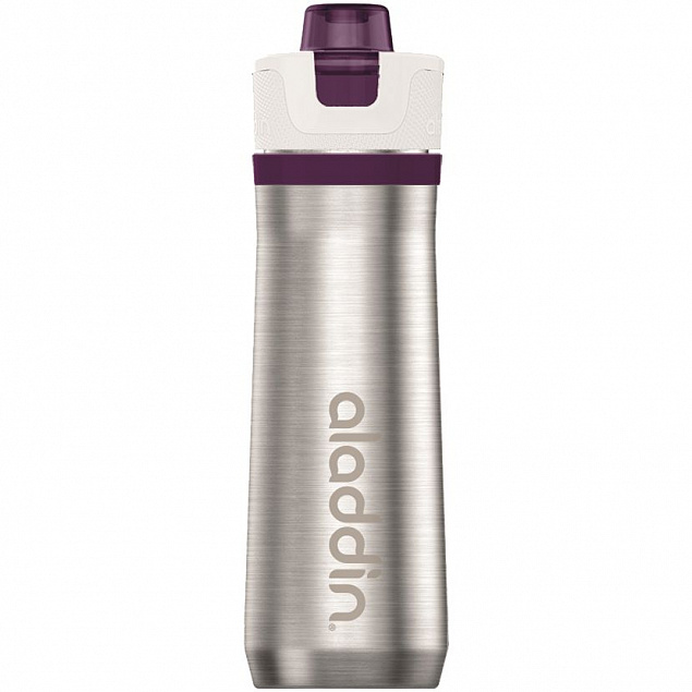 Бутылка для воды Active Hydration 600, фиолетовая с логотипом в Волгограде заказать по выгодной цене в кибермаркете AvroraStore