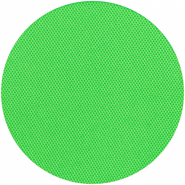 Наклейка тканевая Lunga Round, M, зеленый неон с логотипом в Волгограде заказать по выгодной цене в кибермаркете AvroraStore