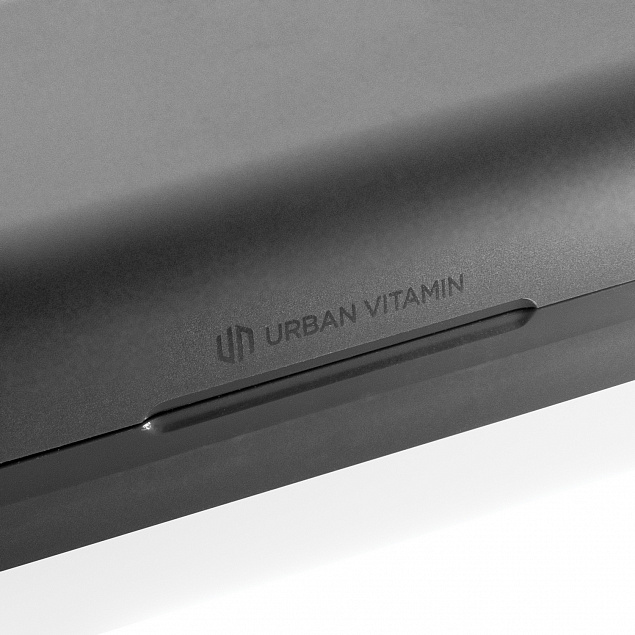 Спортивные беспроводные наушники Urban Vitamin Pacifica с защитой IPX5 из переработанного пластика R с логотипом в Волгограде заказать по выгодной цене в кибермаркете AvroraStore