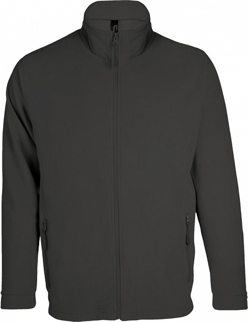 Куртка мужская Nova Men 200, темно-серая с логотипом в Волгограде заказать по выгодной цене в кибермаркете AvroraStore