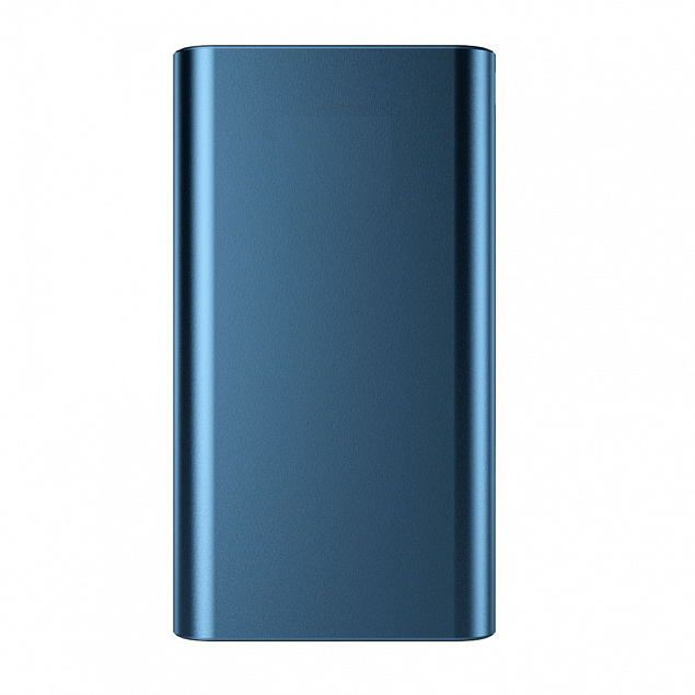 Внешний аккумулятор AMARANTH 10MDQ , 10000 мАч, металл, синий с логотипом в Волгограде заказать по выгодной цене в кибермаркете AvroraStore