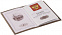Обложка для паспорта Twill, бежевая с логотипом в Волгограде заказать по выгодной цене в кибермаркете AvroraStore