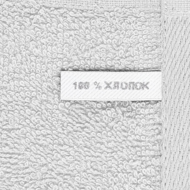 Полотенце Soft Me Light, большое, белое с логотипом в Волгограде заказать по выгодной цене в кибермаркете AvroraStore