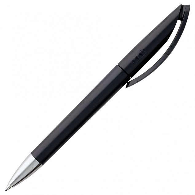Ручка шариковая Prodir DS3.1 TPC, черная с логотипом в Волгограде заказать по выгодной цене в кибермаркете AvroraStore