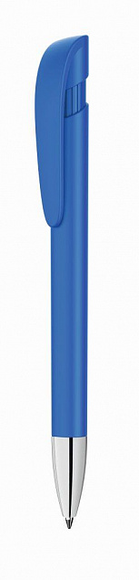 Ручка шариковая Yes F Si (синий) с логотипом в Волгограде заказать по выгодной цене в кибермаркете AvroraStore