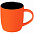 Кружка Surprise Touch Black c покрытием софт-тач, красная с логотипом в Волгограде заказать по выгодной цене в кибермаркете AvroraStore