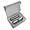 Набор Hot Box C2 металлик grey (хаки) с логотипом в Волгограде заказать по выгодной цене в кибермаркете AvroraStore
