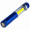 Фонарик-факел LightStream, малый, синий с логотипом в Волгограде заказать по выгодной цене в кибермаркете AvroraStore