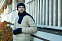 Шарф Bernard, темно-синий с логотипом в Волгограде заказать по выгодной цене в кибермаркете AvroraStore