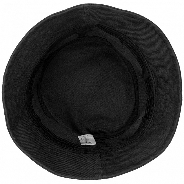 Панама Sombra, черная с логотипом в Волгограде заказать по выгодной цене в кибермаркете AvroraStore