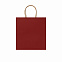 Пакет бумажный HAYA, Красный с логотипом в Волгограде заказать по выгодной цене в кибермаркете AvroraStore