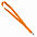 Ланъярд NECK, оранжевый, полиэстер, 2х50 см с логотипом в Волгограде заказать по выгодной цене в кибермаркете AvroraStore