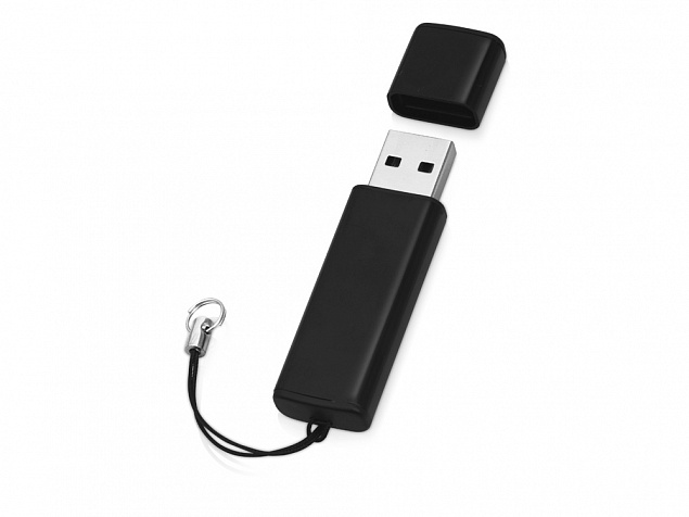 USB-флешка на 16 Гб Borgir с колпачком с логотипом в Волгограде заказать по выгодной цене в кибермаркете AvroraStore