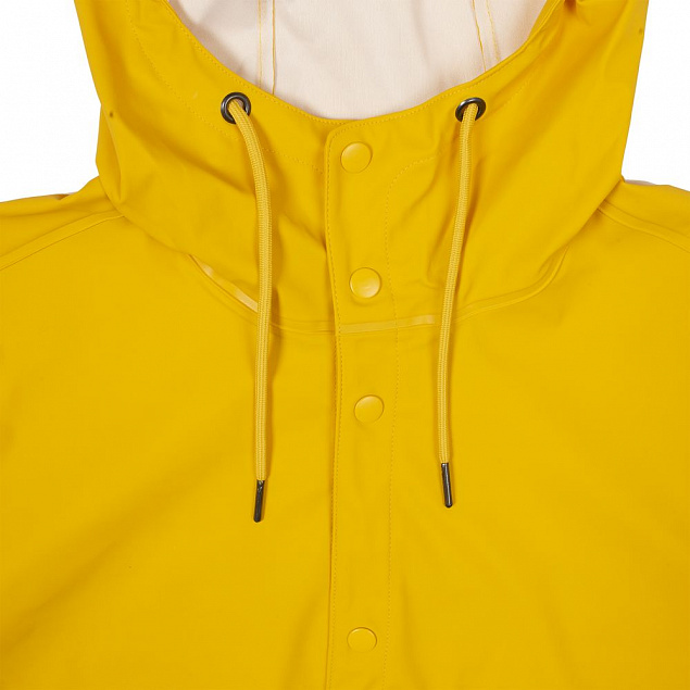 Дождевик мужской Squall, желтый с логотипом в Волгограде заказать по выгодной цене в кибермаркете AvroraStore