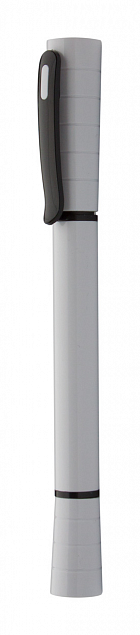 Светящаяся ручка, белая с логотипом в Волгограде заказать по выгодной цене в кибермаркете AvroraStore