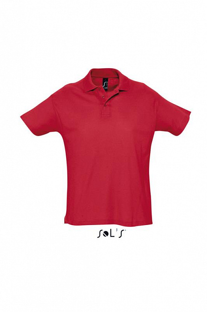 Джемпер (рубашка-поло) SUMMER II мужская,Красный L с логотипом в Волгограде заказать по выгодной цене в кибермаркете AvroraStore