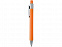 Ручка шариковая Athens черные чернила, оранжевый с логотипом в Волгограде заказать по выгодной цене в кибермаркете AvroraStore