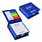 Блок 9х9х3 см в кашированном диспенсере с набором самоклеящихся закладок с логотипом в Волгограде заказать по выгодной цене в кибермаркете AvroraStore