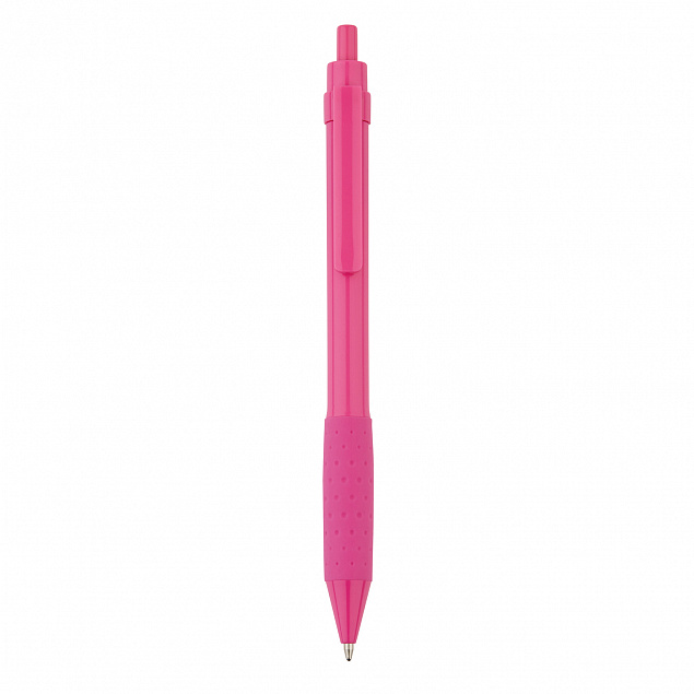 Ручка X2, розовый с логотипом в Волгограде заказать по выгодной цене в кибермаркете AvroraStore