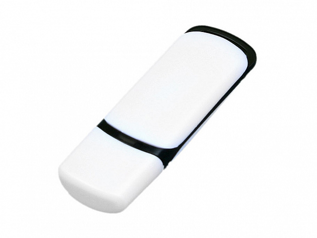 USB 2.0- флешка на 16 Гб с цветными вставками с логотипом в Волгограде заказать по выгодной цене в кибермаркете AvroraStore