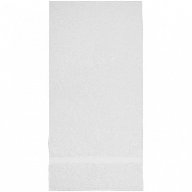 Полотенце Soft Me Light, среднее, белое с логотипом в Волгограде заказать по выгодной цене в кибермаркете AvroraStore