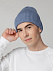 Шапка Tommi, голубой меланж с логотипом в Волгограде заказать по выгодной цене в кибермаркете AvroraStore