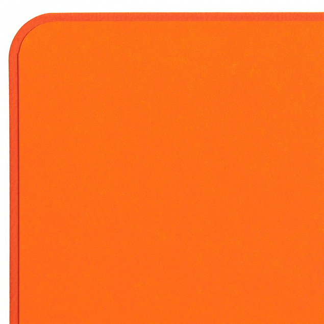 Ежедневник Slip, недатированный, синий с оранжевым с логотипом в Волгограде заказать по выгодной цене в кибермаркете AvroraStore