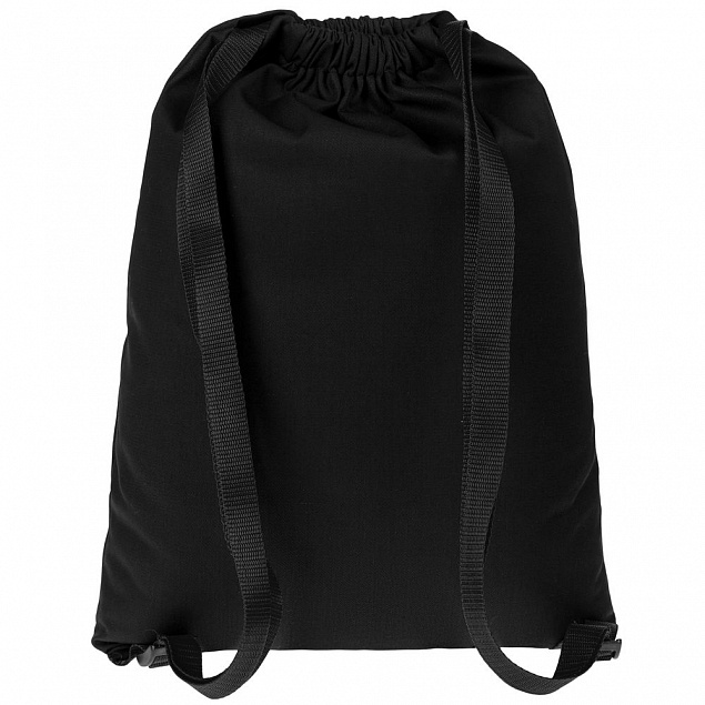 Рюкзак Nock, черный с черной стропой с логотипом в Волгограде заказать по выгодной цене в кибермаркете AvroraStore
