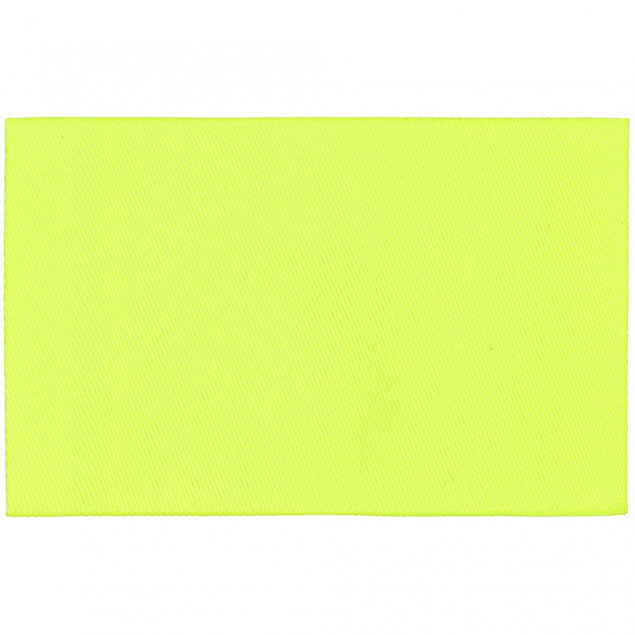 Лейбл тканевый Epsilon, XL, желтый неон с логотипом в Волгограде заказать по выгодной цене в кибермаркете AvroraStore