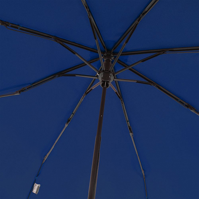 Зонт складной Hit Mini, темно-синий с логотипом в Волгограде заказать по выгодной цене в кибермаркете AvroraStore