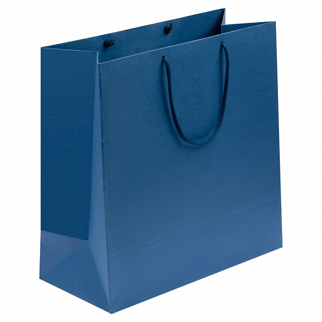 Пакет Porta, большой, синий с логотипом в Волгограде заказать по выгодной цене в кибермаркете AvroraStore